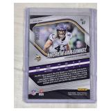 Andrew Van Ginkel 2025 Panini Prizm Blue Wave Refractor #63 and Numbered 31/230 - Minnesota Vikings Football Card