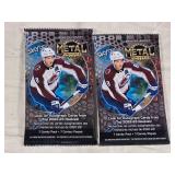 Lot of 2 Unopened Packs of 2022-23 Skybox Metal Universe Hockey