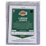 LeBron James 2021-22 Panini Donruss Optic #41 - Los Angeles Lakers Basketball Card