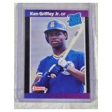 Ken Griffey Jr. Rookie 1989 Donruss Rated Rookie #33 - Seattle Mariners Baseball Card