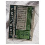 Lot of 15 Vintage Baseball Cards Featuring Hall of Famers and Stars Like Bert Blyleven, Rod Carew, Rollie Fingers, and Others - Vintage 1977 Topps Baseball Cards.