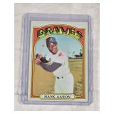 Hank Aaron 1972 Topps #299 - Atlanta Braves Vintage Baseball Card
