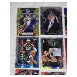 Lot of 13 Minnesota Timberwolves Basketball Cards featuring Anthony Edwards, Rudy Gobert, and others. Includes Rookie Cards, Refractors, and Prizms