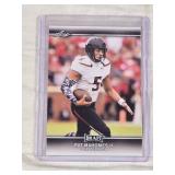 Pat Mahomes II Rookie 2017 Leaf Draft #56 - Texas Tech Football Card