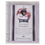 Pat Mahomes II Rookie 2017 Leaf Draft #56 - Texas Tech Football Card
