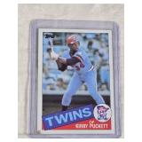 Kirby Puckett Rookie 1985 Topps #536 - Minnesota Twins Baseball Card