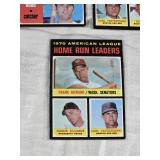 Lot of Vintage Hall of Famer and Stars Baseball Cards Featuring Players like Phil Niekro, Rollie Fingers, and Leaders