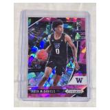Jaden McDaniels Rookie 2020 Panini Prizm Draft Picks Pink Cracked Ice #11 - Washington Huskies Basketball Card