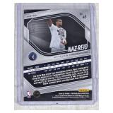 Naz Reid 2024-25 Panini Prizm Orange Wave Refractor #45 and Numbered 9/53 - Minnesota Timberwolves Basketball Card