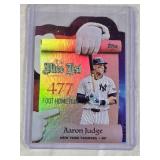 Aaron Judge 2025 Topps The Nice List Foil Die Cut #MNL-20 - New York Yankees Baseball Card