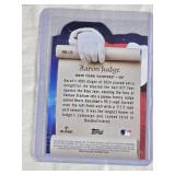 Aaron Judge 2025 Topps The Nice List Foil Die Cut #MNL-20 - New York Yankees Baseball Card