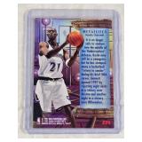 Kevin Garnett 1997 Fleer Metalized Metal Insert #224 - Minnesota Timberwolves Basketball Card
