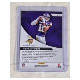 Justin Jefferson 2024 Panini Mosaic Elevate Insert #12 - Minnesota Vikings Football Card