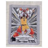 LeBron James 2023-24 Panini Donruss Bomb Squad Insert #7 - Los Angeles Lakers Basketball Card