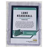 Luke Keaschall 2024 Donruss Optic Rated Prospect Blue Lazer Prizm #152 - Minnesota Baseball Card