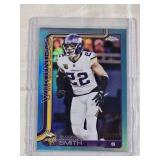 Harrison Smith 2025 Topps Chrome Blue Refractor #204 and Numbered 279/299 - Minnesota Vikings Football Card