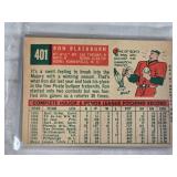 Lot of 10 Vintage 1959 Baseball Cards Featuring Frank Sullivan, Leo Kiely, and Others
