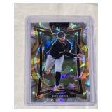Paul Skenes 2025 Panini Select Cracked Ice Prizm #28 - Pittsburgh Baseball Card