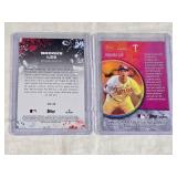 Lot of 2 Brooks Lee Rookie Refractor Inserts