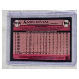 Sandy Koufax 2024 Topps Chrome Mojo Refractor #2T89C-49 - Los Angeles Dodgers Baseball Card