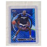 Naz Reid 2024 Topps Finest Blue Refractor #44 and Numbered 22/99 - Minnesota Timberwolves Basketball Card