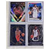 Lot of 4 Tyrese Maxey Rookie Cards