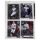 Lot of 7 Tom Brady Football Cards Including Crusade, MVPs, and Super Bowl MVP Features