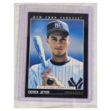 Derek Jeter Rookie 1993 Pinnacle 1st Round Draft Pick #457 - New York Yankees Baseball Card