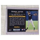 Derek Jeter Rookie 1993 Pinnacle 1st Round Draft Pick #457 - New York Yankees Baseball Card