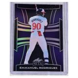 Emmanuel Rodriguez 2025 Leaf Metal Refractor SSP #70 and Numbered 3/10