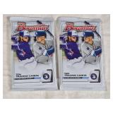 Lot of 2 Unopened Packs of 2020 Bowman Baseball