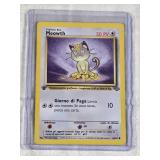 Meowth Pokemon  #56/64 1st Edition