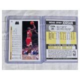 Lot of 2 Michael Jordan Basketball Cards from Upper Deck 1993 and Fleer 