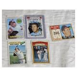 Lot of 5 Vintage Brooks Robinson Baseball Cards