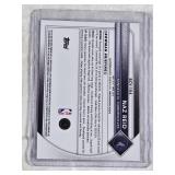 Naz Reid 2025 Bowman Chrome Purple Refractor #BCV-104 and Numbered 5/199 - Minnesota Timberwolves Basketball Card
