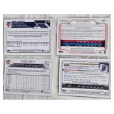 Lot of 8 Mixed Player Baseball Cards Numbered and Relics Featuring Sonny Gray, Brent Headrick, Jhoulis Chacin, Hunter Pence, Elvis Andrus, and Patrick Bailey