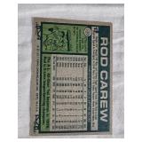 Lot of 15 Vintage Baseball Cards Featuring Hall of Famers and Stars Like Lou Brock, Rollie Fingers, and Rod Carew