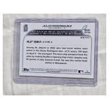Julio Rodriguez RARE Gold Foil Rookie 2022 Topps Update Series Parallel - Seattle Mariners Baseball Card