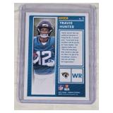 Travis Hunter Rookie 2025 Donruss Blue Foil #3 - Jacksonville Jaguars Football Card