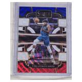 Karl-Anthony Towns 2023-24 Panini Select 3 Color Prizm Refractor #5 - Minnesota Timberwolves Basketball Card