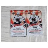 Lot of 2 Unopened Packs of Upper Deck MVP 2021-22 Hockey