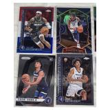Lot of Timberwolves Refractors, Rookies and Prizms Featuring D