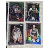 Lot of Timberwolves Refractors, Rookies and Prizms Featuring D