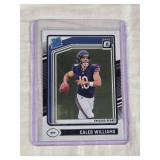 Caleb Williams Rookie 2024 Panini Donruss Optic #201 - Chicago Bears Football Card