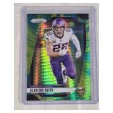 Harrison Smith 2024 Panini Prizm Green Hyper Prizm #190 and Numbered 167/180 - Minnesota Vikings Football Card