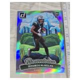 Tetaireoa McMillan Rookie 2025 Panini Donruss Jumbo Downtown #15 - Carolina Panthers Football Card
