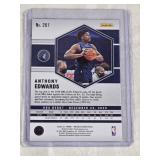 Anthony Edwards Rookie 2020-21 Panini Mosaic NBA Debut #261 - Minnesota Timberwolves Basketball Card