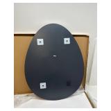$332 Teardrop-Shaped Bathroom Mirror, Frameless Bathroom Mirror, Wall-Mounted Bathroom Mirror, Restroom Mirror, Bathroom Mirror, Makeup Mirror, High-Definition Explosion-Proof Copper-Free Silver Mirro