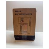 Gevi 14-Cup Programmable Coffee Maker, Drip Coffee Machine with Normal & Strong Brew for Home and Office, Glass Carafe, 2-Hour Keep Warm, Pause & Serve, Auto Shut Off, Silver