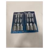 Industrial Air Coupler and Plug Kit, 3/8 Inch High Flow Body Size, 1/4 Inch NPT Threads Size, Steel Material, 9 Pieces Air Compressor Hose Accessories Fittings
